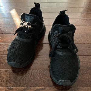 Adidas NMD R1 Black / Core Black / Rose Gold Metallic Shoes HQ7104 Women Size 6